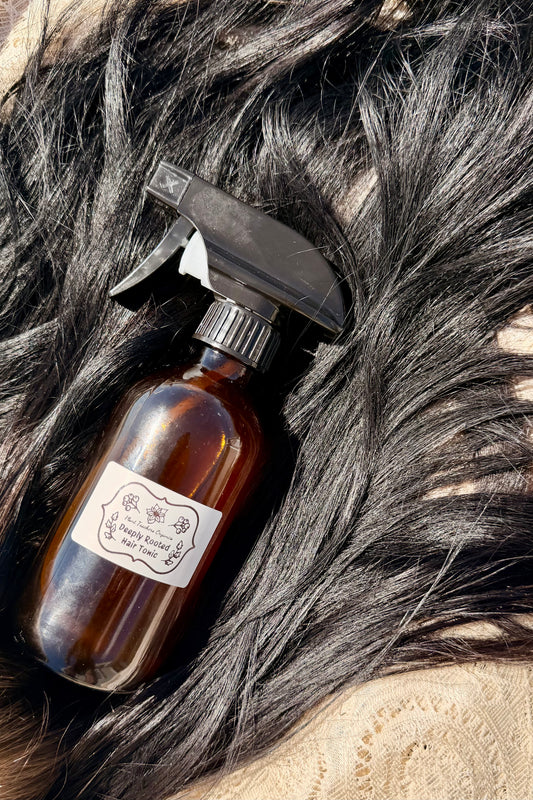 Deeply Rooted Herbal Leave In Growth Elixir & Detangling Spray 8oz