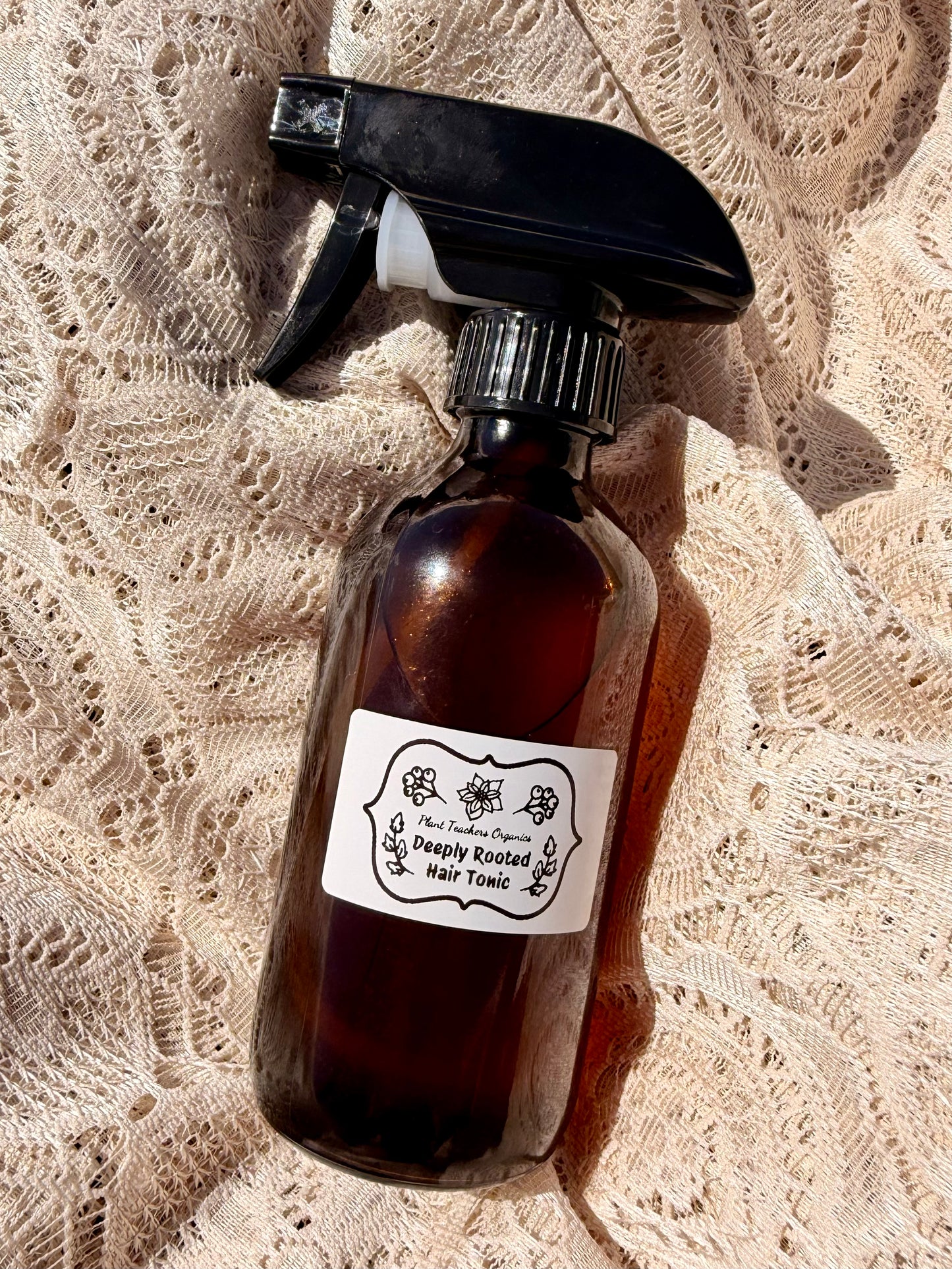 Deeply Rooted Herbal Leave In Growth Elixir & Detangling Spray 8oz
