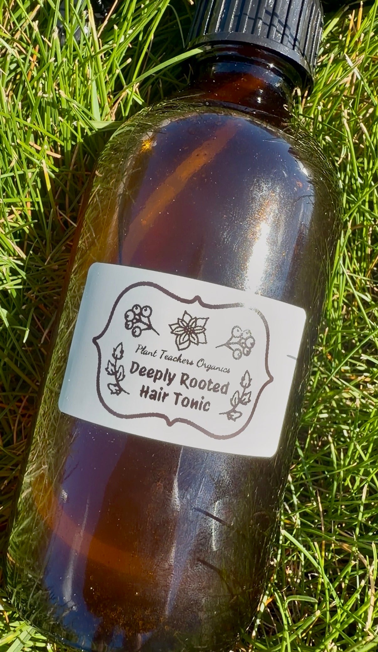 Deeply Rooted Herbal Leave In Growth Elixir & Detangling Spray 8oz
