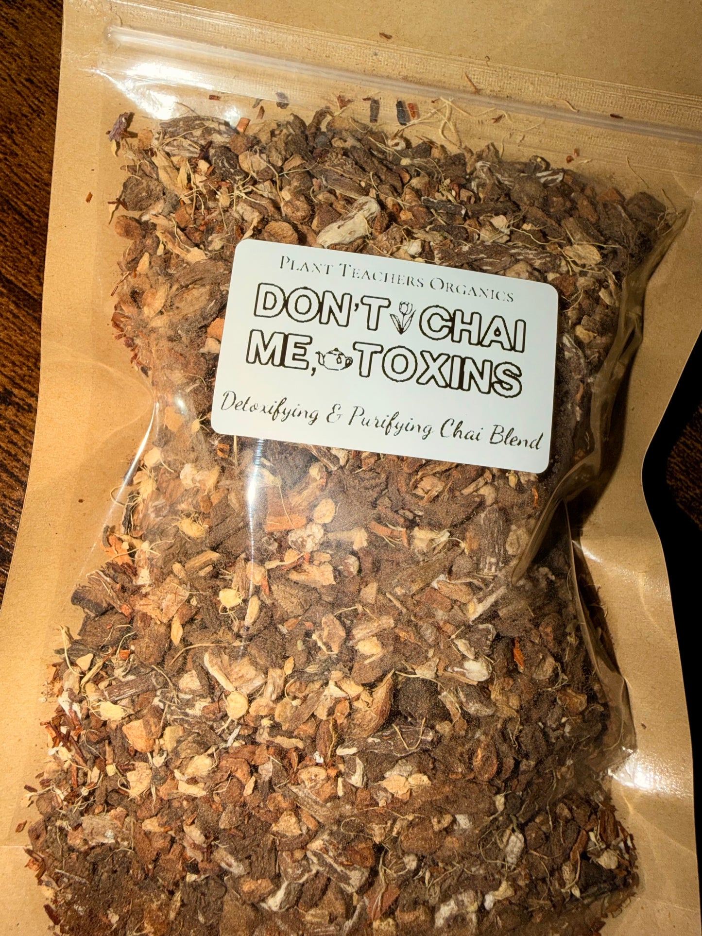 Don’t Chai Me, Toxins: Detoxifying Herbal Chai (Liver Support, Caffeine Free Coffee Alternative, Purification, Digestion, Bloating)